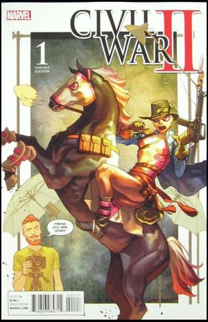 [Civil War II No. 1 (1st printing, variant Gwenpool cover - Yasmine Putri)]