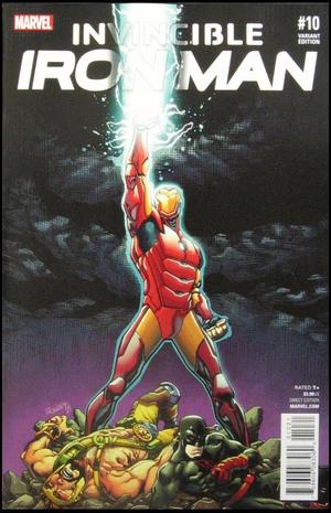 [Invincible Iron Man (series 2) No. 10 (1st printing, variant cover - Tom Raney)]