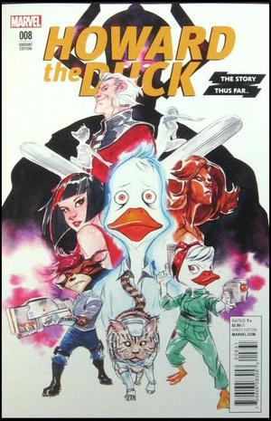 [Howard the Duck (series 5) No. 8 (variant The Story Thus Far cover - Dustin Nguyen)]