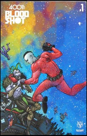 [4001 AD - Bloodshot #1 (1st printing, Variant Interlocking Cover - Ryan Lee)]