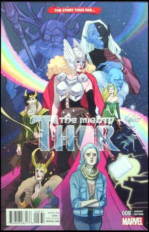 [Mighty Thor (series 2) No. 8 (variant The Story Thus Far cover - Marguerite Sauvage)]