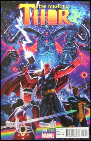[Mighty Thor (series 2) No. 8 (variant cover - Greg Hildebrandt)]