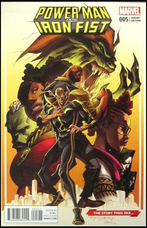 [Power Man & Iron Fist (series 3) No. 5 (variant The Story Thus Far cover - Khary Randolph)]