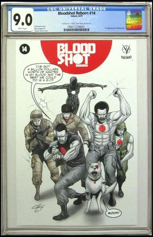 [Bloodshot Reborn No. 14 (1st printing, Variant CGC Replica Cover - Clayton Henry)]