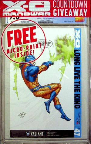 [X-O Manowar (series 3) #47 (1st printing, Variant CGC Replica Cover - Clayton Henry, in unopened polybag)]