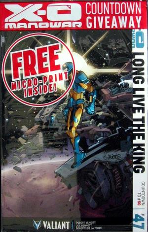 [X-O Manowar (series 3) #47 (1st printing, Variant Cover - Rafael Sandoval, in unopened polybag)]