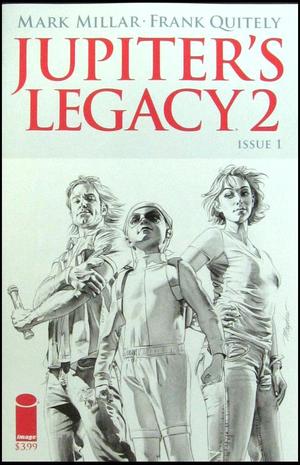 [Jupiter's Legacy 2 #1 (1st printing, Cover F - Mike Mayhew B&W)]