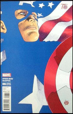 [Spider-Man / Deadpool No. 6 (1st printing, variant Captain America 75th Anniversary cover - Adam Kubert)]