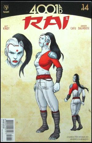 [Rai (series 2) No. 14 (Variant Character Design Cover - Andres Guinaldo)]