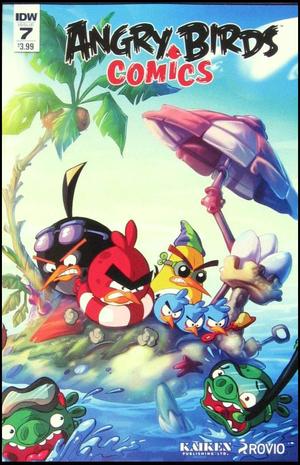 [Angry Birds Comics (series 2) #7 (regular cover - Ciro Cangialosi wraparound)]