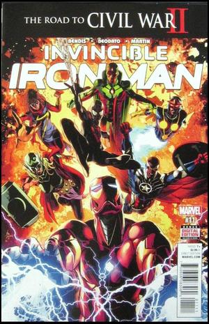 [Invincible Iron Man (series 2) No. 11 (1st printing, standard cover - Mike Deodato Jr.)]