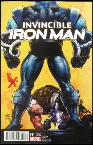[Invincible Iron Man (series 2) No. 11 (1st printing, variant Death of X cover - Juan Gedeon)]