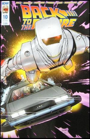 [Back to the Future #10 (variant subscription Rom cover - Alex Sanchez)]