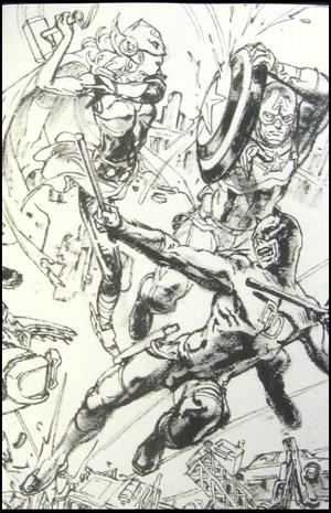 [Civil War II No. 3 (variant connecting virgin sketch cover - Kim Jung Gi)]