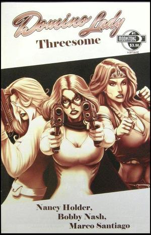 [Domino Lady Threesome #1 (variant cover)]