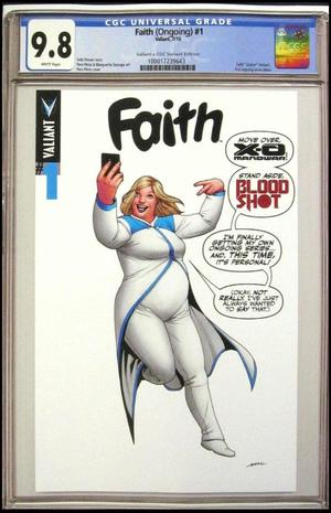 [Faith (series 4) #1 (Valiant X CGC Replica Variant - Pere Perez)]