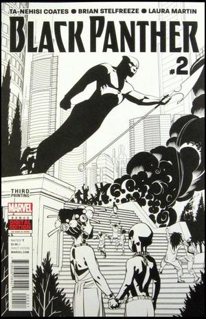 [Black Panther (series 6) No. 2 (3rd printing, Brian Stelfreeze B&W cover)]
