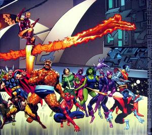 [Marvel Super Heroes Secret Wars Battleworld Box Set Slipcase (HC)]
