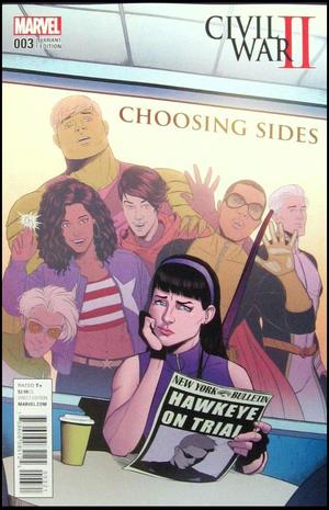 [Civil War II: Choosing Sides No. 3 (variant cover - Jamie McKelvie)]