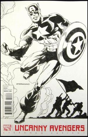 [Uncanny Avengers (series 3) No. 11 (variant sketch cover - Jim Steranko)]