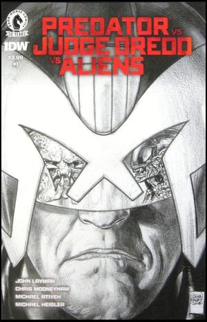 [Predator vs. Judge Dredd vs. Aliens #1 (variant sketch cover)]