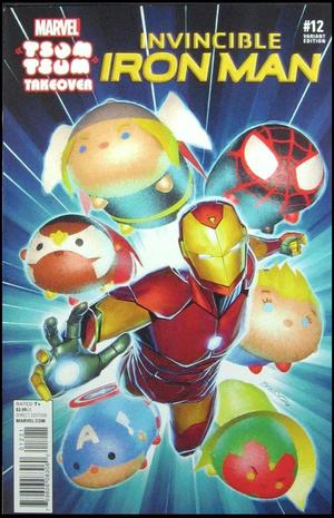 [Invincible Iron Man (series 2) No. 12 (variant Tsum Tsum cover - Brandon Peterson)]