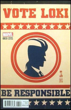 [Vote Loki No. 3 (variant cover - Francesco Francavilla)]