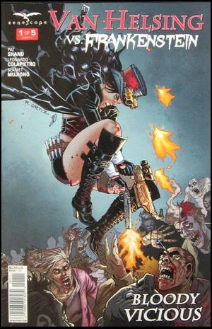 [Van Helsing Vs. Frankenstein #1 (Cover A - Richard Ortiz)]