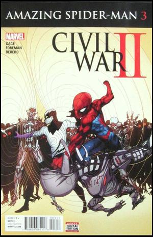 [Civil War II: Amazing Spider-Man No. 3 (standard cover - Travel Foreman)]