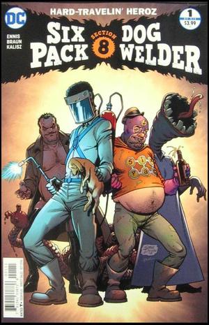 [Sixpack and Dog-Welder: Hard-Travelin' Heroz 1 (standard cover - Steve Dillon)]