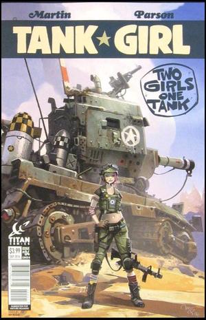 [Tank Girl - Two Girls One Tank #4 (Cover B - Ian McQue)]