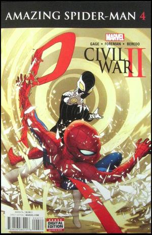 [Civil War II: Amazing Spider-Man No. 4 (standard cover - Travel Foreman)]