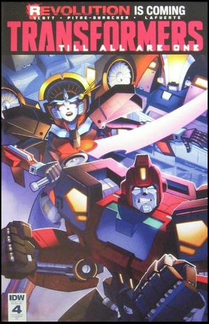 [Transformers: Till All Are One #4 (retailer incentive cover - Thomas Deer)]