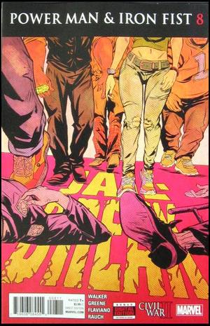 [Power Man & Iron Fist (series 3) No. 8 (standard cover - Sanford Greene)]