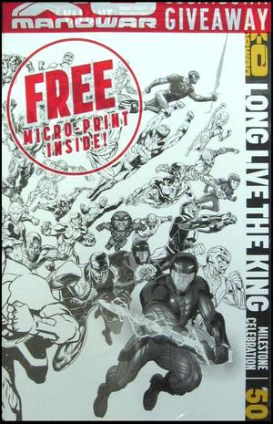 [X-O Manowar (series 3) #50 (Variant Cover - All-Star Artist Jam B&W Wraparound)]
