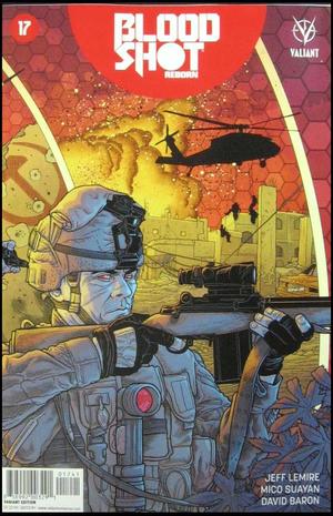 [Bloodshot Reborn No. 17 (Variant Interlocking Cover - Ryan Bodenheim)]