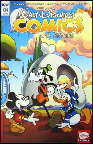 [Walt Disney's Comics and Stories No. 734 (regular cover - Giorgio Cavazzano)]