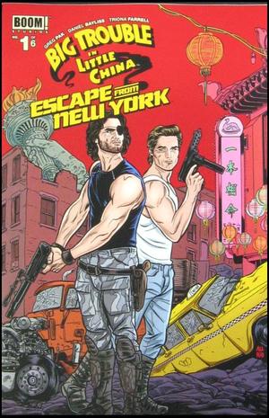 [Big Trouble in Little China / Escape from New York #1 (variant subscription cover - Mike & Laura Allred)]