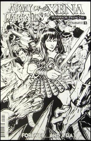 [Army of Darkness / Xena - Forever... and a Day #1 (Cover E - Elliot Fernandez B&W Retailer Incentive)]