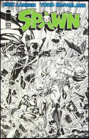 [Spawn #266 (variant B&W cover - Spawn / Savage Dragon / Ant)]