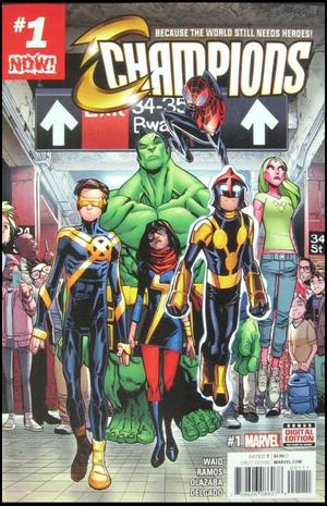 [Champions (series 4) No. 1 (1st printing, standard cover - Humberto Ramos)]