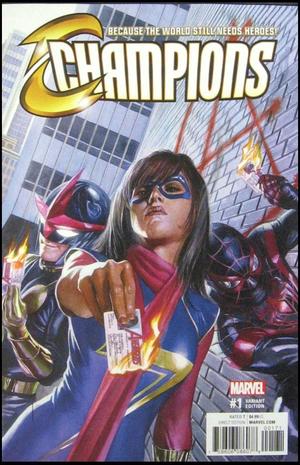 [Champions (series 4) No. 1 (1st printing, variant cover - Alex Ross)]