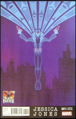 [Jessica Jones (series 2) No. 1 (1st printing, variant Black Panther 50th Anniversary cover - Jeffrey Veregge)]