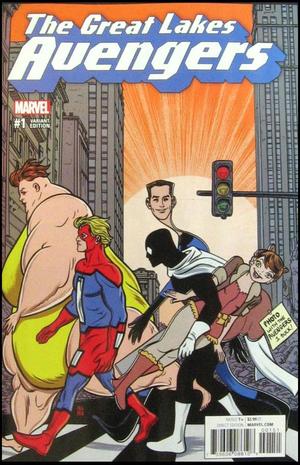 [Great Lakes Avengers No. 1 (variant cover - Mike & Laura Allred)]
