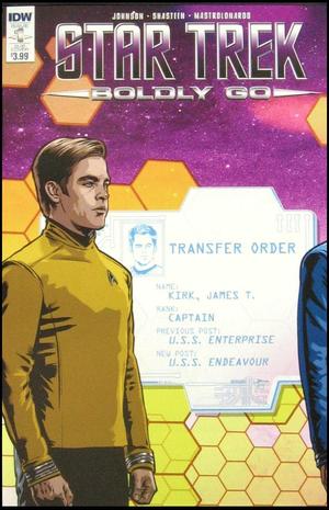 [Star Trek: Boldly Go #1 (variant subscription cover - Tony Shasteen)]