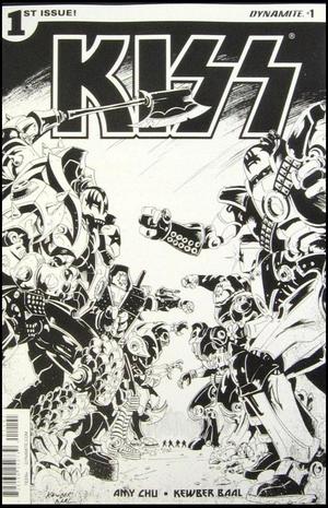 [KISS (series 3) #1 (Cover J - Kewber Baal B&W Retailer Incentive)]