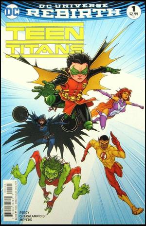 [Teen Titans (series 6) 1 (variant cover - Chris Burnham)]