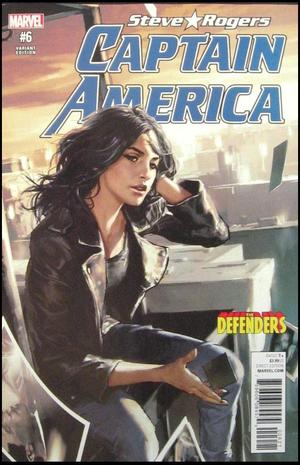 [Captain America: Steve Rogers No. 6 (variant Defenders cover - Gerald Parel)]