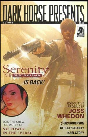 [Serenity - Firefly Class 03-K64: No Power in the 'Verse #1 (variant Dark Horse 30th Anniversary cover - Adam Hughes)]