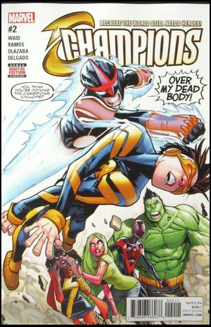 [Champions (series 4) No. 2 (1st printing, standard cover - Humberto Ramos)]